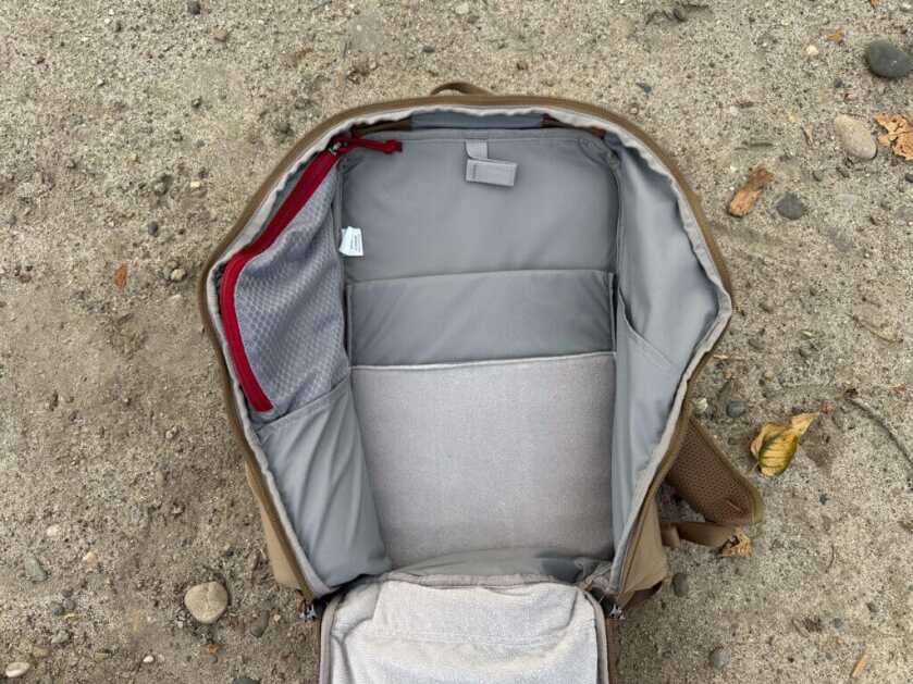 Vertx Siege 25L Tactical Backpack sleeve for small laptop or body armor insert