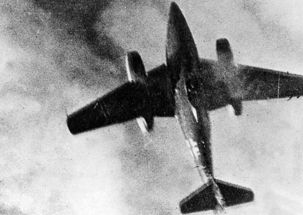 old picture of plane