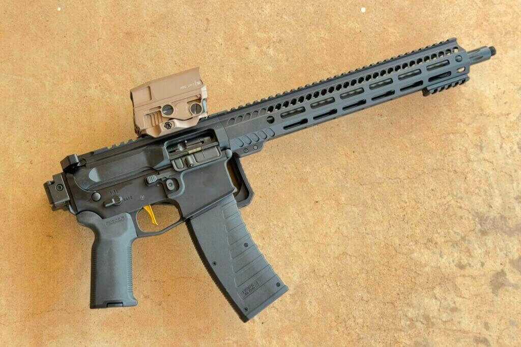 BoreBuddy Apogee Match Gen 2 AR22 rimfire upper on test bench