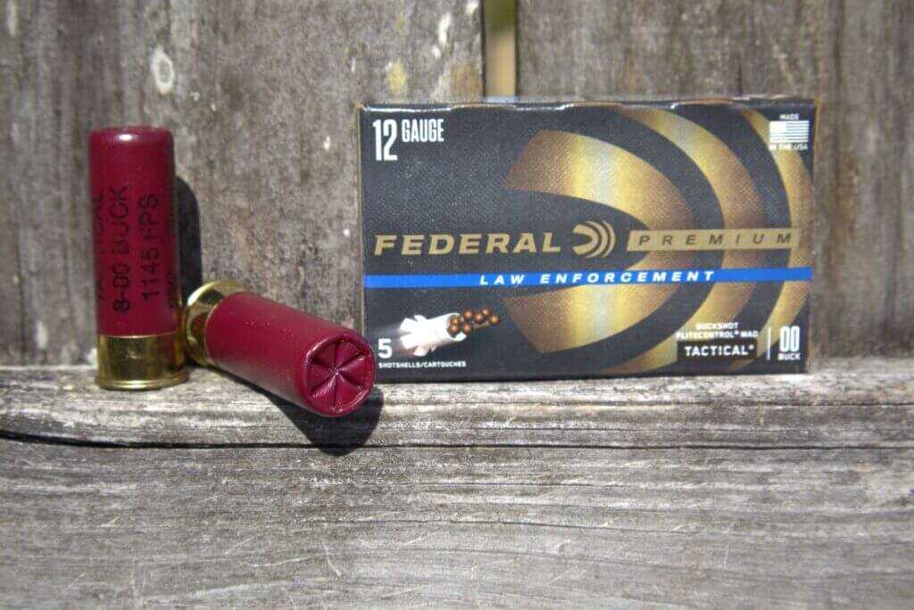 Federal Flight Control 12-gauge buckshot ammo used in Charles Daly Honcho review