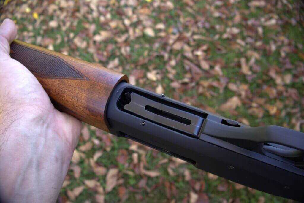 Charles Daly Honcho loading port showing action component staking issue