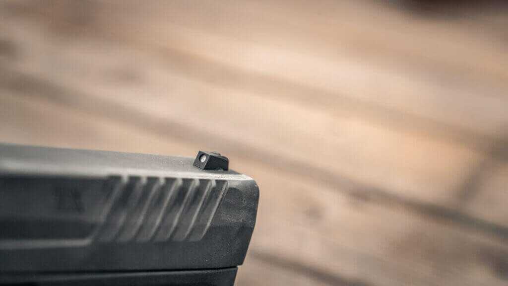 Taurus TX9 steel sights compatible with Glock pattern