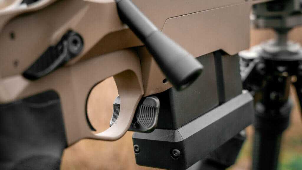 Double-stack .338 Lapua magazine for the Seekins SIC, 12-round capacity