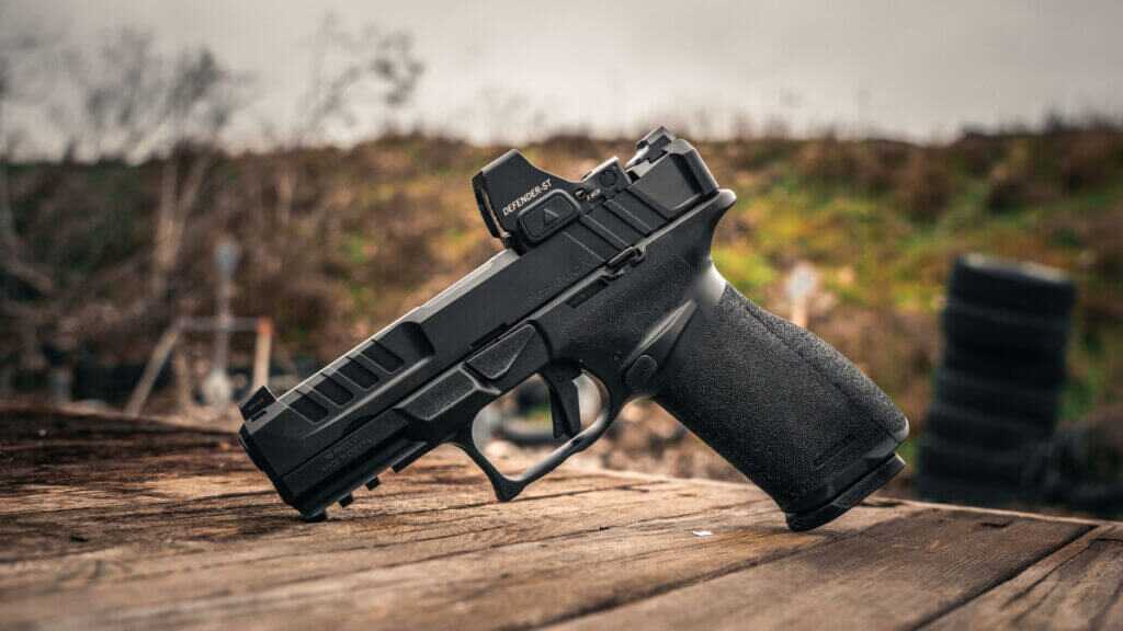The Echelon on a picnic table.