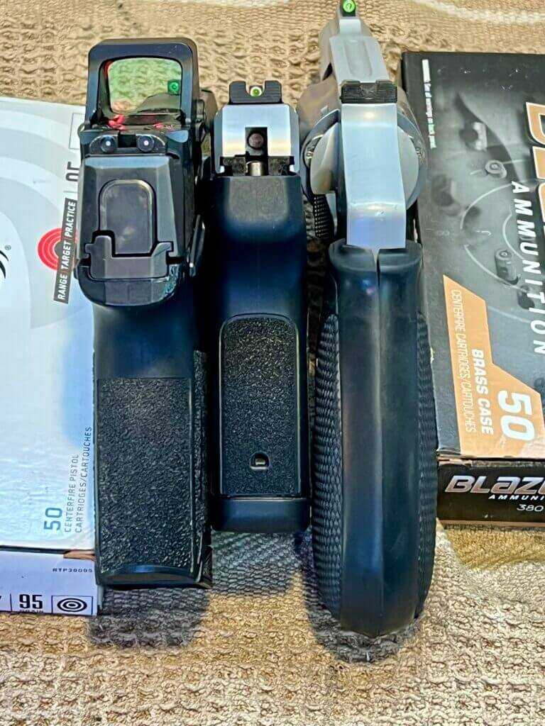 Ruger LCP Max compared between Smith and Wesson 642 Ultimate Carry and Sig P365