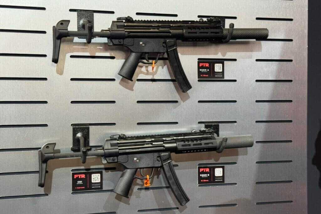 PTR 9SDM: Integrally Suppressed MP5’s — SHOT Show 2026