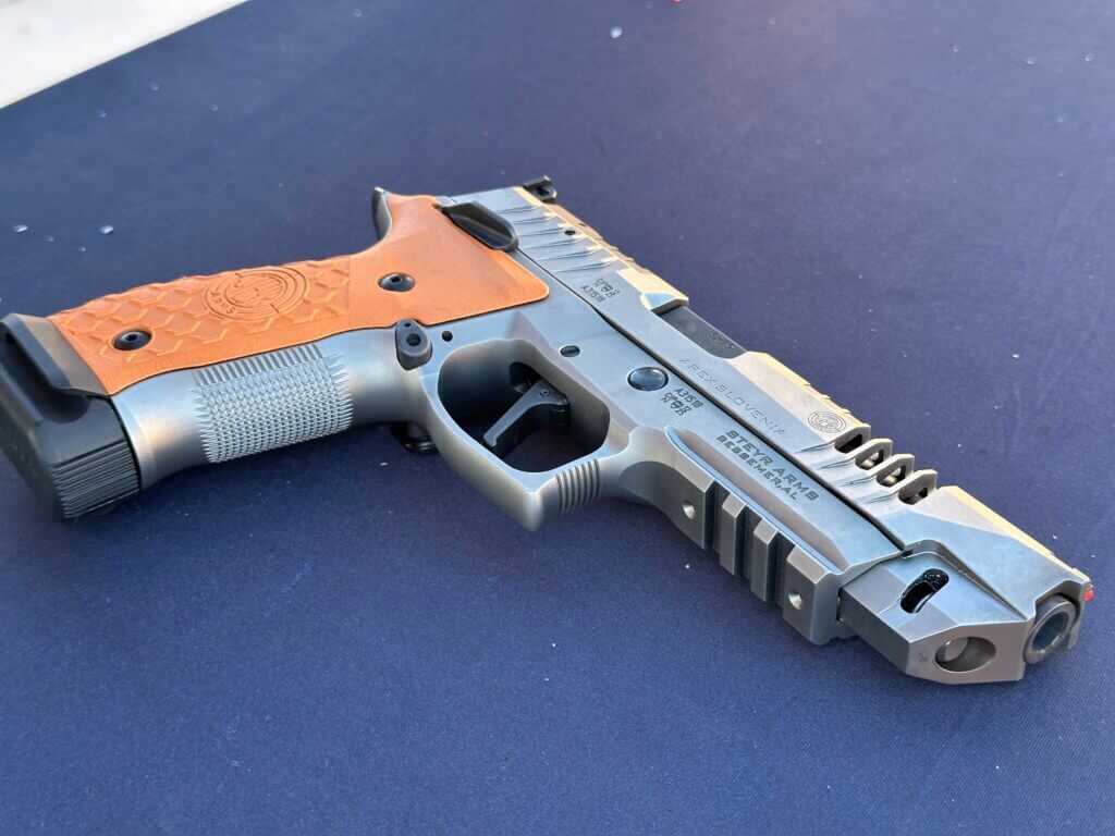 View of the ATC Rock 5" from the muzzle end.