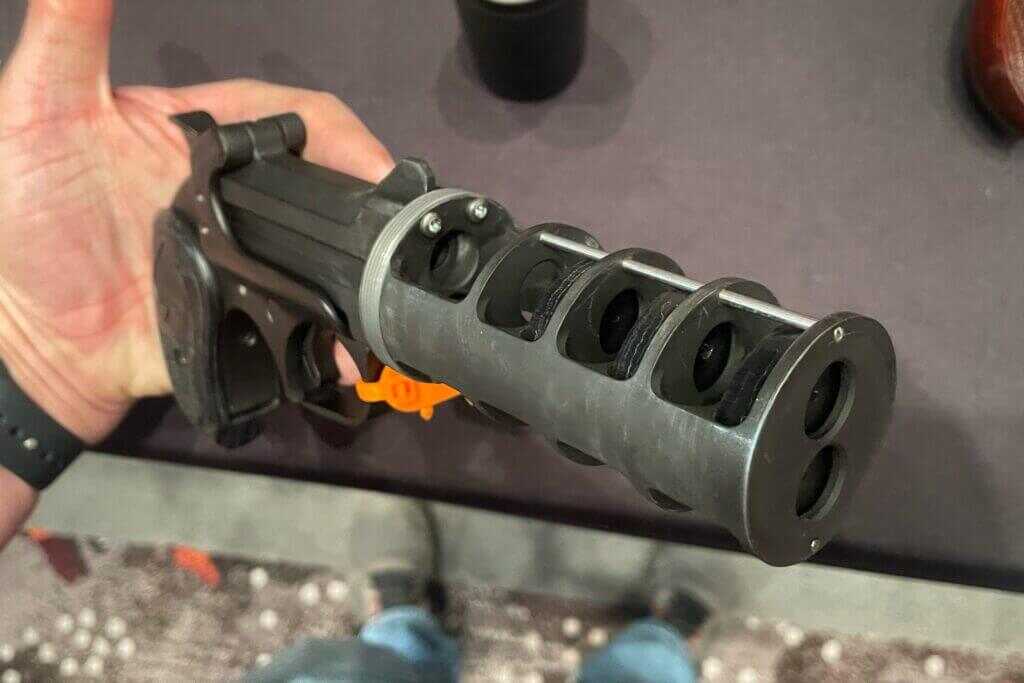 Third Echelon suppressed Bond Arms derringer