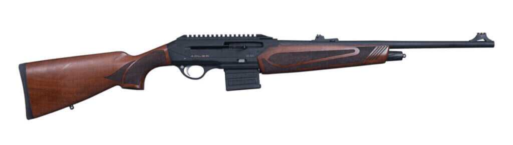 Adler AD500 full right side view with Turkish walnut stock and modern styling