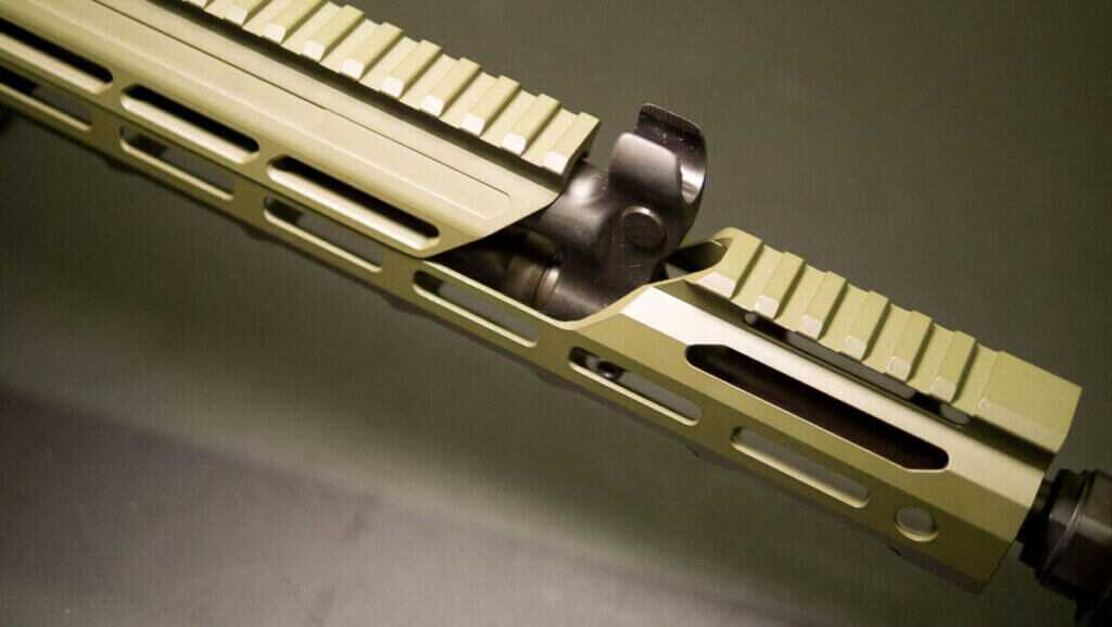 Freedom Fighter AK front sight gas block and top Picatinny rail with QD sling points