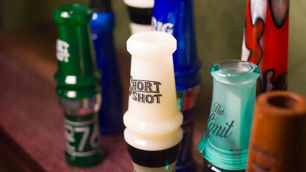 Close up view of some calls.