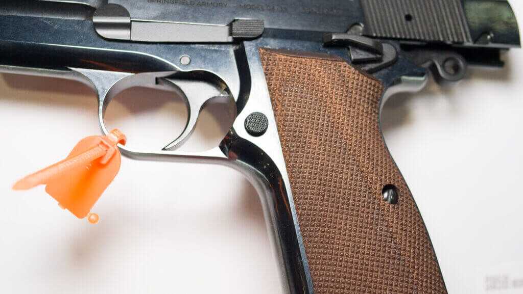 Close up view of the left side showing the controls.