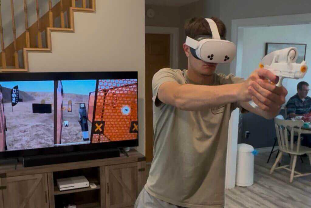 ACE VR new daily drill screen highlighting leaderboard competition