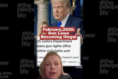 A liberal woman is upset that the 2A is now being treated as a civil right under the Trump administration.