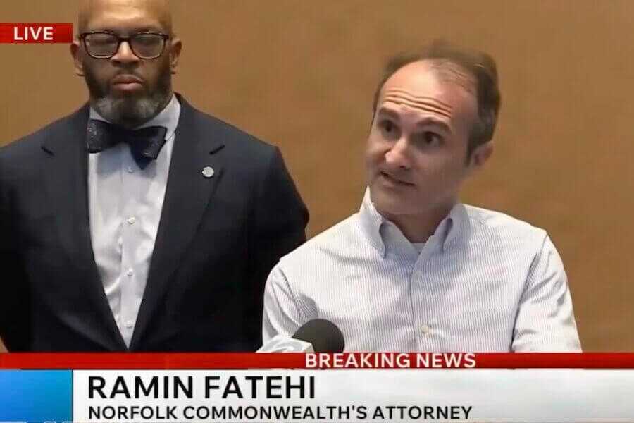 Ramin Fatehi, Norfolk Commonwealth's Attorney, believes gun owners care more about firearms than their children.