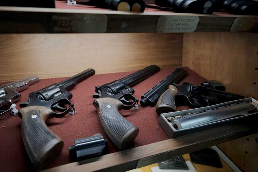 A few old school Dan Wesson Revolvers.