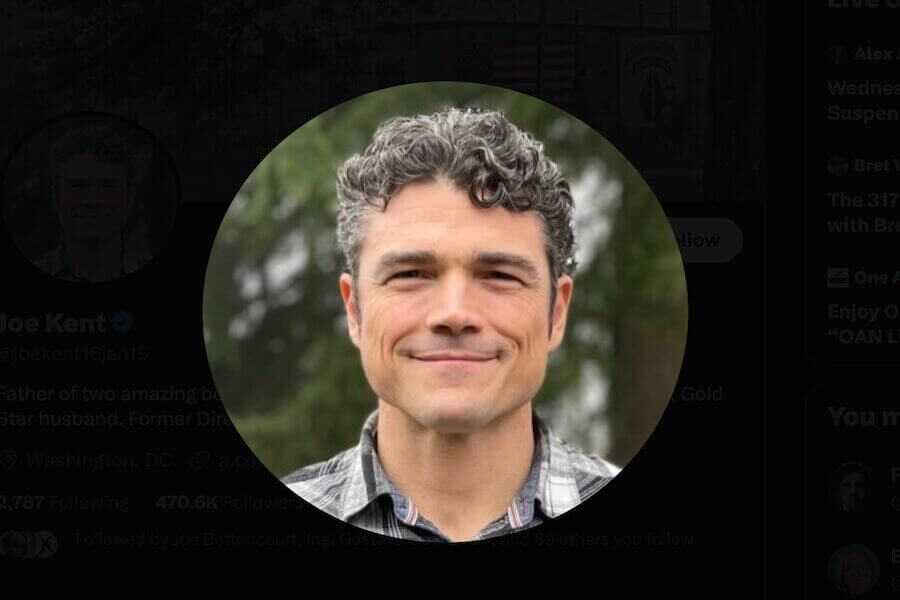 Joe Kent's pic on Twitter.