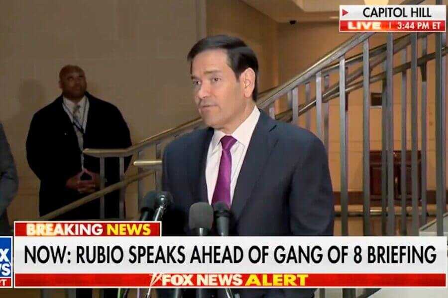 Marco Rubio discusses the decision to attack Iran.
