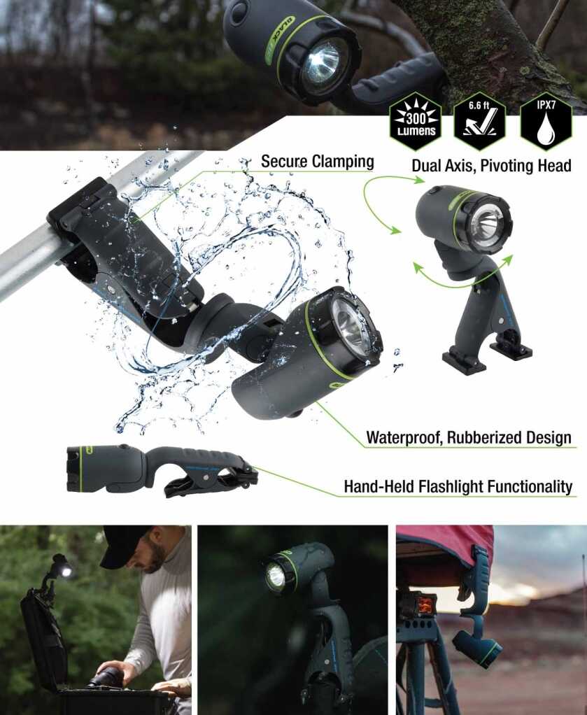 Blackfire's Waterproof Clamplight: The Work Light You Need