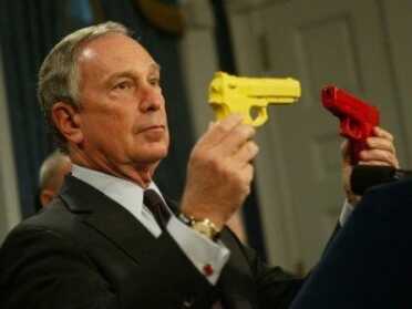 Former New York City mayor Michael Bloomberg and ardent pro-gun control supporter.  (Photo: AP)
