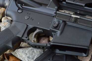 MMC rifles come equipped with molded trigger guards and tuned coated triggers.