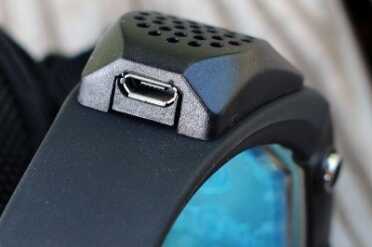 Data transfer and recharging is easy thanks to this port.