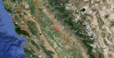 Proof: Martial Law Coming! - Military Vehicle Train Slams Semi Madera County California is where the accident occurred.