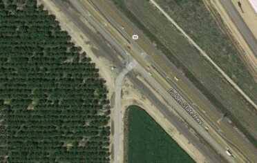 Proof: Martial Law Coming! - Military Vehicle Train Slams Semi The intersection where the accident occurred. You can see the train tracks. MAP