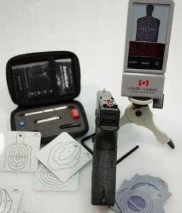 For less than the cost of a case of ammo, you can get a full training setup that you can use anywhere.