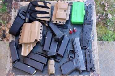 For a while, my EDC got a bit excessive. I couldn't carry it all, so I toted it around in the car--just in case. 