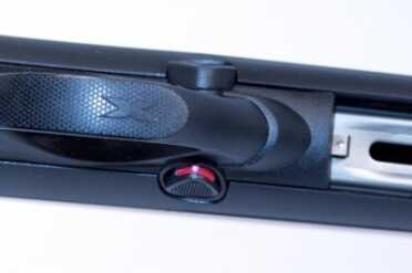 The cross bolt safety is reversible for righties and lefties.