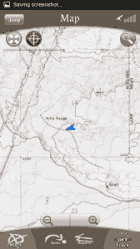 It found our location in the Nevada desert in seconds.  Imagine being in a survival situation and being able to see your entire surroundings on your phone.