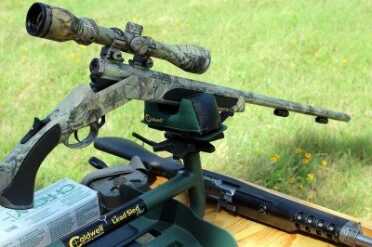 Nothing Traditional about Traditions' Vortek .50 Even though it breaks open, it is still a muzzleloader.