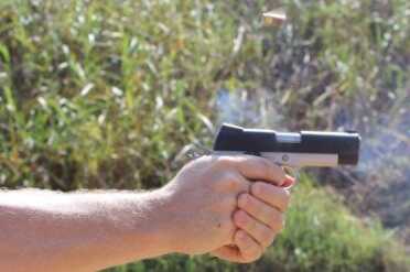 Ejection from the Kimber is consistent and clean. In all of our varied testing, we had no issues with feeding or extraction. 