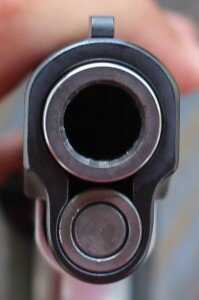 Up close and personal with the steel guide rod and the XXXXXx.