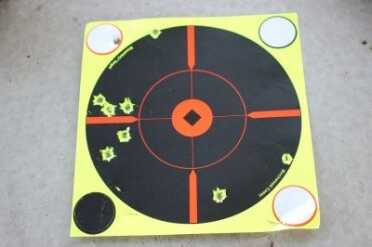 11 Year Old Girl Masters Savage .308 (Gun Review) How did she do? Not too bad. She dialed it in quickly, and got to the point where she was hitting within a 3 inch circle on each shot.