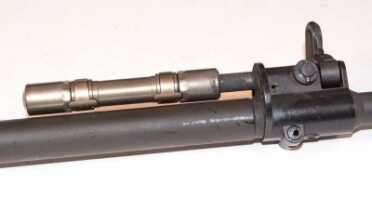 The gas tube and "inside out" pistol are captive to the barrel.