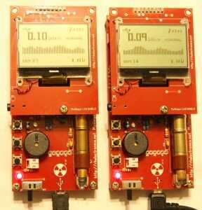 Prepping 101: DIY Radiation Geiger Kit V2 Different tubes will give slightly different results because they run as slightly different voltages. We bought two devices and tested ten tubes. They were all pretty close.