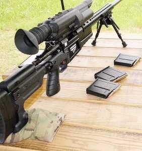 The main power button is on the back of the scope just to the right of the ocular.