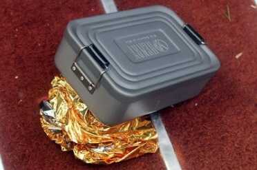 I got everything back in the kit except the blanket. Doh!