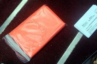 The presence of bright orange may keep you safe if you get lost hunting.