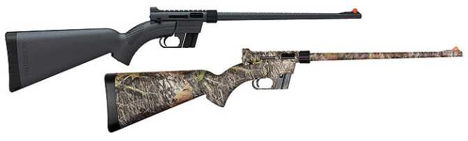 The Henry U.S. Survival AR-7 comes in basic black, and a complex cammo. 