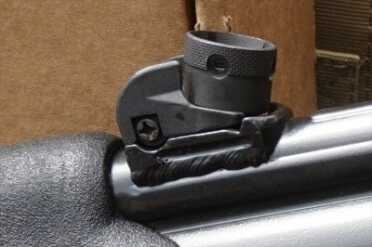 The rear sight will be familiar to H&K fans.
