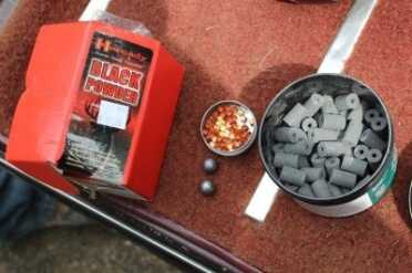 Caps, balls, powder....