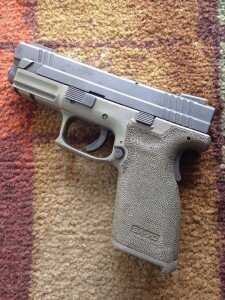 Springfield Armory XD Mod.2 Subcompact 9mm/.40SW - New Gun Review This SSVI grip mod attacks the texture issue and improves on the aesthetic.