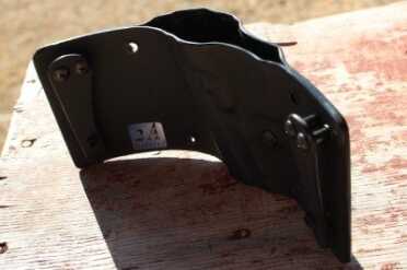 The back of the holster.