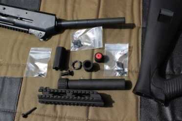 Benelli M4 Raven Stock from ATI The whole installation took us close to an hour to complete.