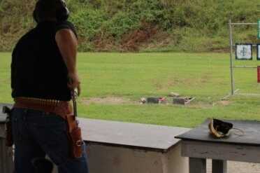 Drawing is as easy as it is from any holster, and much easier than some more modern holsters.