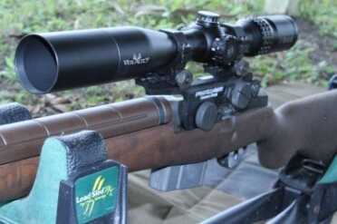 I settled on this first focal plane Burris Veracity 2-10x to leave on the gun. It is a ton of scope for the money.