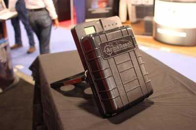 The version on walkabout at SHOT was the polymer Defender version, which is lighter than the Armor series.